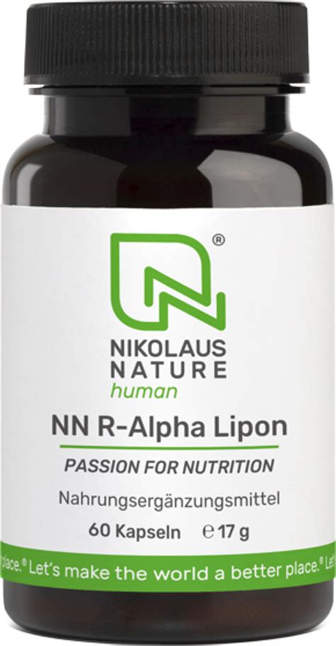 Nn R Alpha Lipon Kapseln Nikolaus Nature Vitalabo