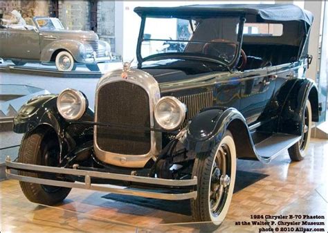 The First Chrysler Cars 1924