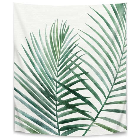 Emerald Palms By Modern Tropical Wall Tapestry Americanflat Michaels