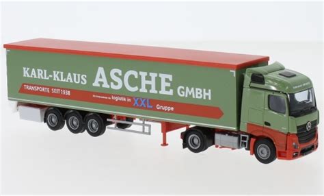 Modellautos Mercedes Actros Herpa M Max Wild Kipper Lkw Achs