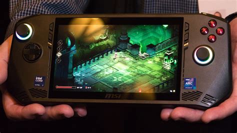 Msi Claw Hands On New Handheld Console Emerges With Intel Core Ultra