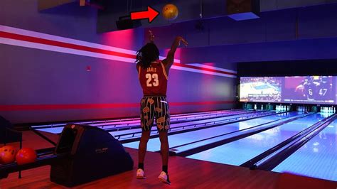 Playing Basketball At Bowling Alleys Win Big Sports