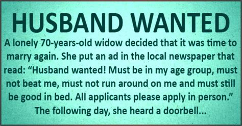 70 Year Old Widow Wants To Marry Again Posts Hilarious Single Ad In