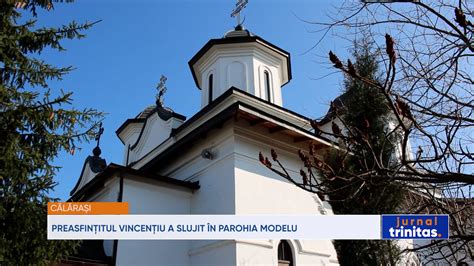 Preasfințitul Vincențiu a slujit în Parohia Modelu județul Călărași