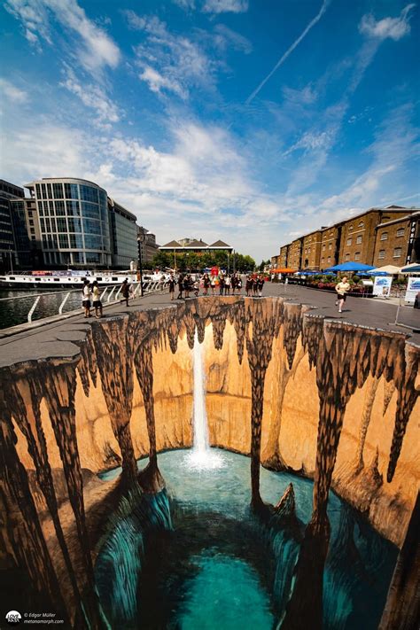 3D Street Art by Edgar Müller