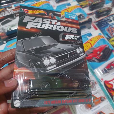 Jual Hot Wheels Fast Furious 1971 Nissan Skyline H T 2000 Gt R Kota Bekasi Cetaktis Tokopedia