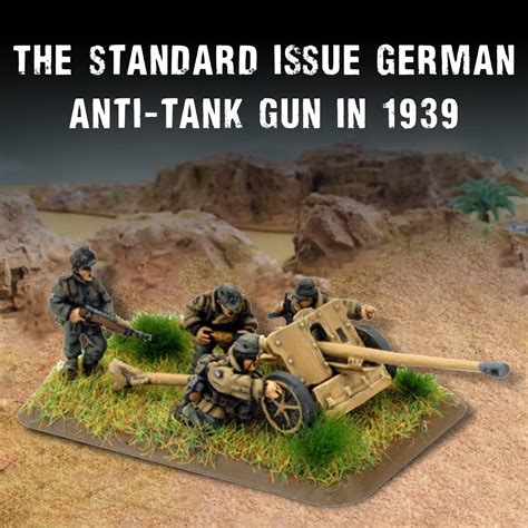 Buy Wargames Delivered Afrika Korps Cm Pak Anti Tank Gun Online At