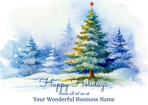 Business Happy Holidays Postcard Template | PosterMyWall