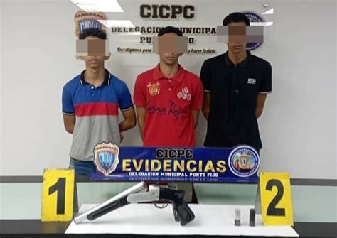 Capturados Tres Delincuentes Dedicados Al Robo En Punto Fijo