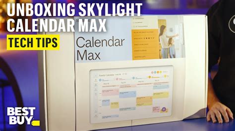 Unboxing The Skylight Calendar Max Touchscreen Smart Calendar Tech