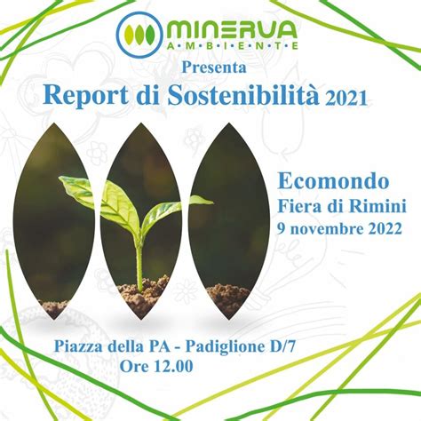 Alla Fiera Ecomondo Di Rimini Minervaambiente Presenta Il Suo Primo