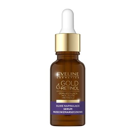 Eveline Cosmetics Gold Retinol Silnie Napinaj Ce Serum