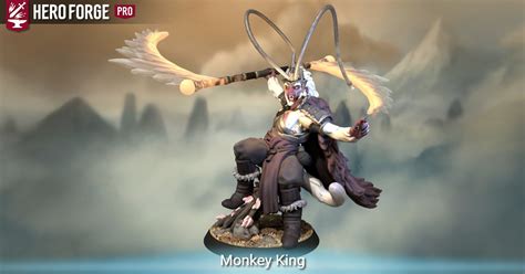 Monkey King Made With Hero Forge