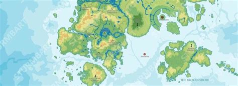 Broken Isles Kul Tiras And Zandalar Detailed Topographic Maps By