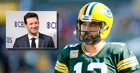 Aaron Rodgers Swears At His Center Tony Romo Reacts On Live Tv