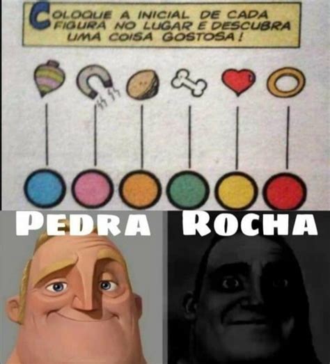 Pedra Ou Rocha Eis A Quest O Meme By Zempliq Memedroid