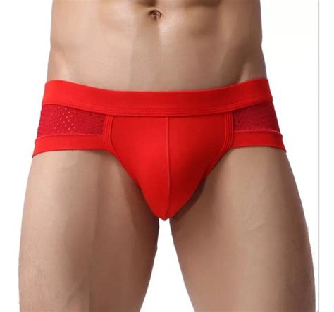 Cueca Sexy Imp Respir Vel Furadinha Confort Vel Lgbt Gay Parcelamento Sem Juros