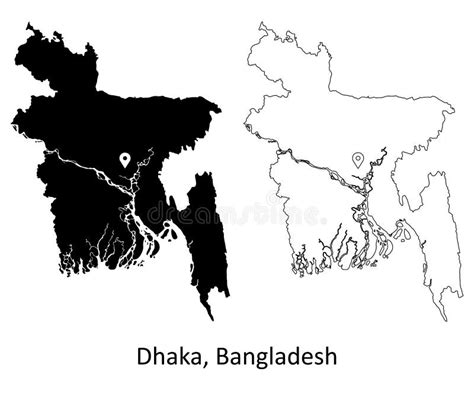 Dhaka Map Stock Illustrations 1706 Dhaka Map Stock Illustrations