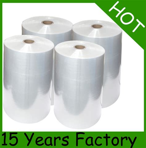 PE LLDPE Black Transparent Jumbo Stretch Film Jumbo Roll Stretch Wrap