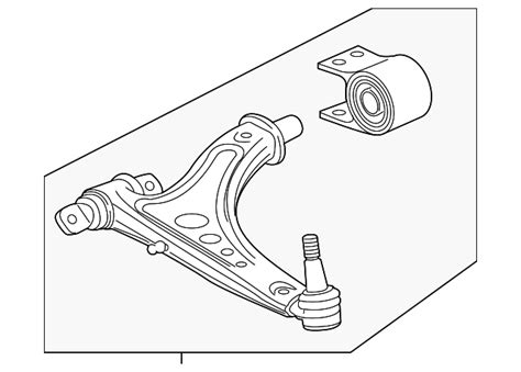 2016 2024 GM Front Driver Side Lower Control Arm 84376571 GM