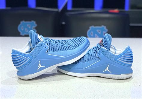 Air Jordan 32 Unc Tar Heels Pe