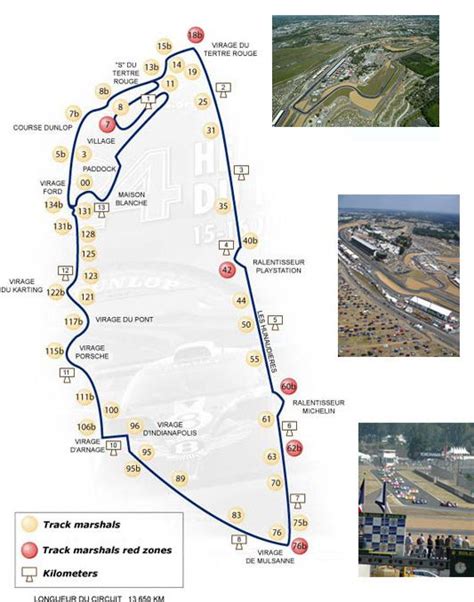 French Circuit De La Sarthe Le Mans 13 629kms Le Mans Classic