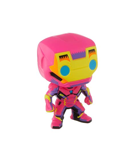 בובת פופ Funko Pop Marvel Black Light Iron Man GITD Exclusive