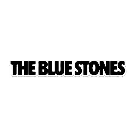 Logo Sticker The Blue Stones