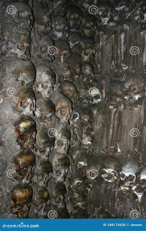 Skulls Inside of the Chapel of Bones Capela Dos Ossos in De San ...