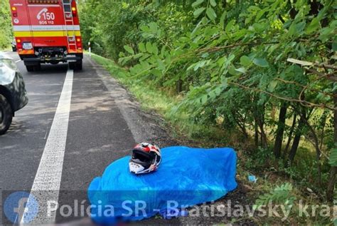 Tragická nehoda motorkára medzi Malackami a Pernekom Záhorácka TV