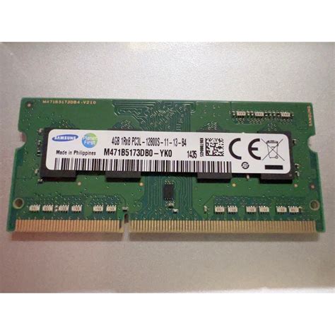 三星 Samsung Pc3l 12800s Ddr3 1600 4gb 4g 原廠顆粒 蝦皮購物