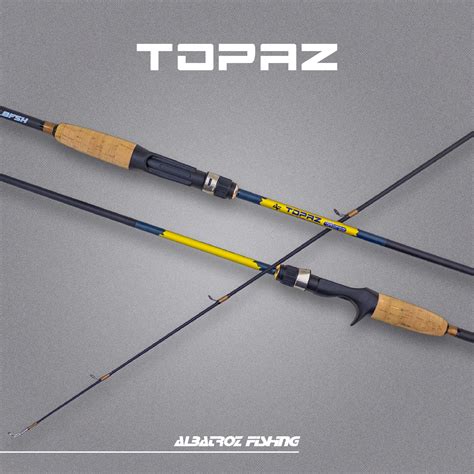 Vara Topaz Carbono Albatroz P Carretilha 12Lbs 2 Partes 1 68m 1