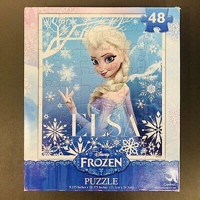 Disney Frozen Jigsaw Puzzle Elsa Princess 48 Piece 47754288346 | eBay