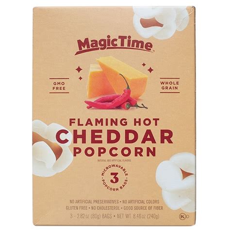 Magic Time Flaming Hot Cheddar Popcorn G Five Star Trading Holland