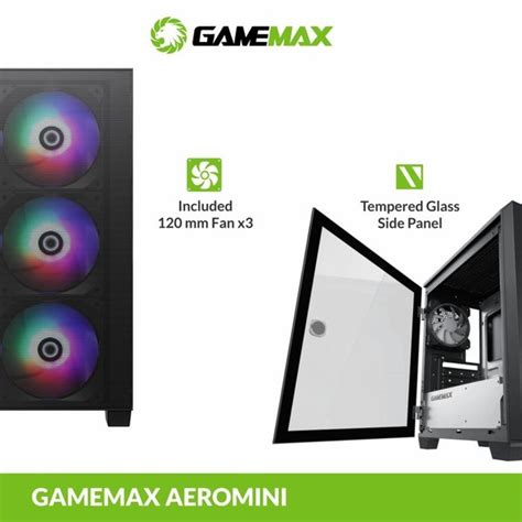 Jual Produk Casing Gamemax Aero Mini Termurah Dan Terlengkap April 2023