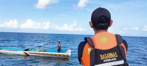 Sempat Hilang Saat Melaut Nelayan Di Wakatobi Ditemukan Selamat