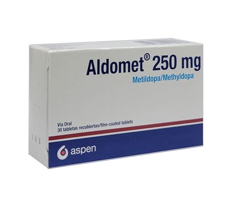 Aldomet 250 Mg X 30 Tab Metildopa Farmacia Nacional