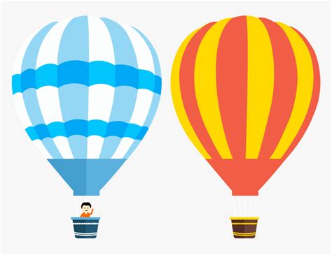 Two Air Balloon Png Clipart Hot Air Balloon Vector Png Transparent