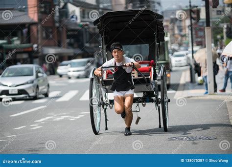 Japanese rickshaw editorial photography. Image of pulled - 138075387