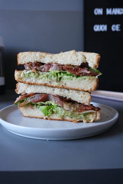 Recette Bacon Laitue Tomate Sandwich Aka BLT Cinnamon And Cake