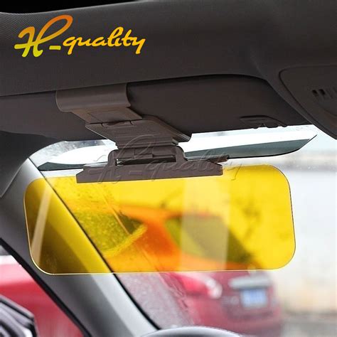 Car Sun Visor Anti Glare Blocker Uv Fold Flip Down Hd Clear View Visor Day Night Ebay