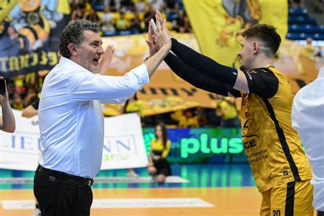 PGE GiEK Skra wygrała 3 0 z Barkomem Każany i kończy sezon na