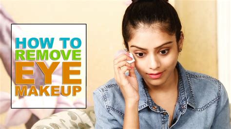 How To Remove Your Eye Makeup Youtube