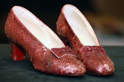 Fbi Recovers Wizard Of Oz Ruby Slippers Stolen From Judy Garland