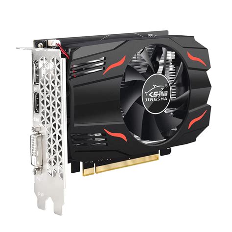 Dcenta JINGSHA RX550 Graphics Card 4GB GDDR5 128bit Memory 1365MHz Core