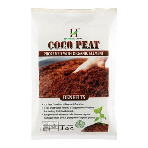 Powder Hariyali Coco Peat Packaging Type Pieces Per Bag Packaging