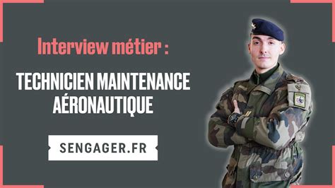 Maréchal des logis Célian technicien maintenance aéronautique YouTube