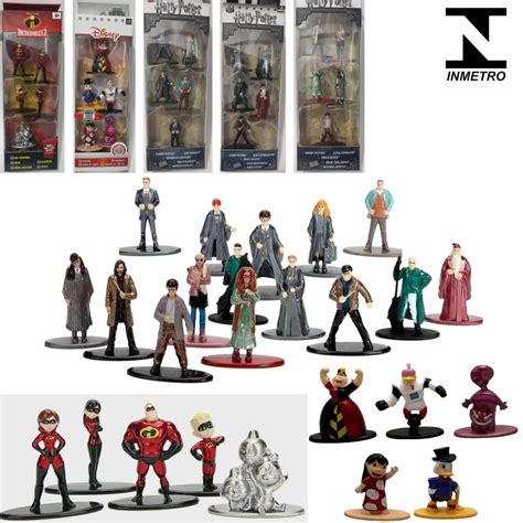 Figuras Personagens Bonecos Miniatura De Metal Colecion Vel Her Is E