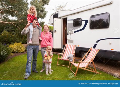 Family In Camper Van Royalty-Free Stock Photography | CartoonDealer.com ...