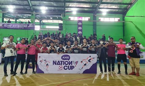 Turnamen Futsal Pelajar AXIS Nation Cup 2023 Diikuti 200 Sekolah Se